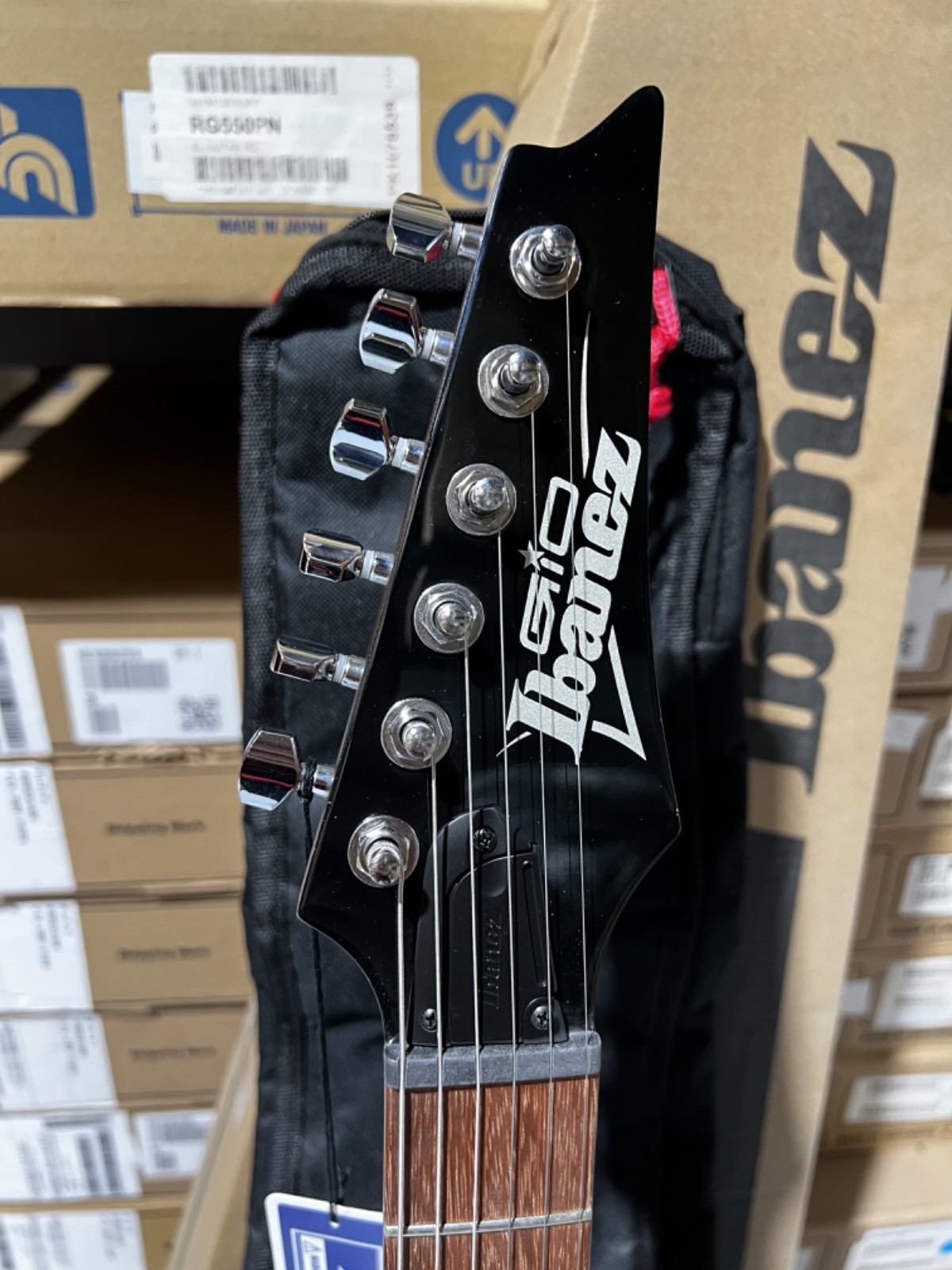 Ibanez GIO GRG121SP Electric Guitar – Black Night w/ Gig Bag