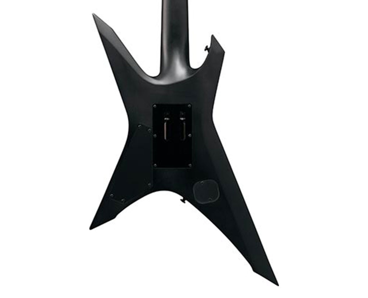 Ibanez XPTB720BKF Xiphos Iron Label Electric Guitar – Black Flat