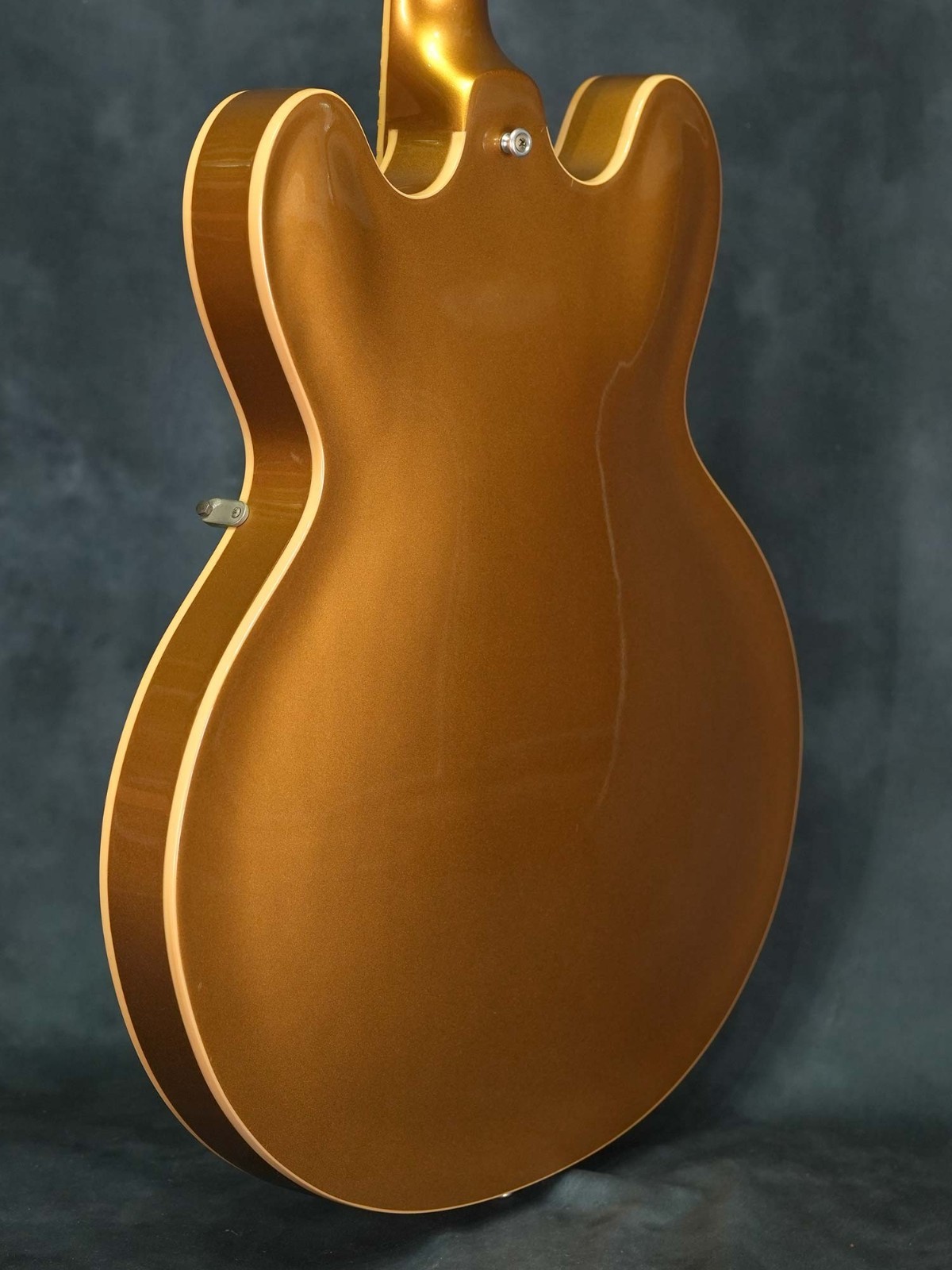 Gibson Custom Shop ES-335 Dot Plain All Gold 3.81kg 2013 Electric Guitar