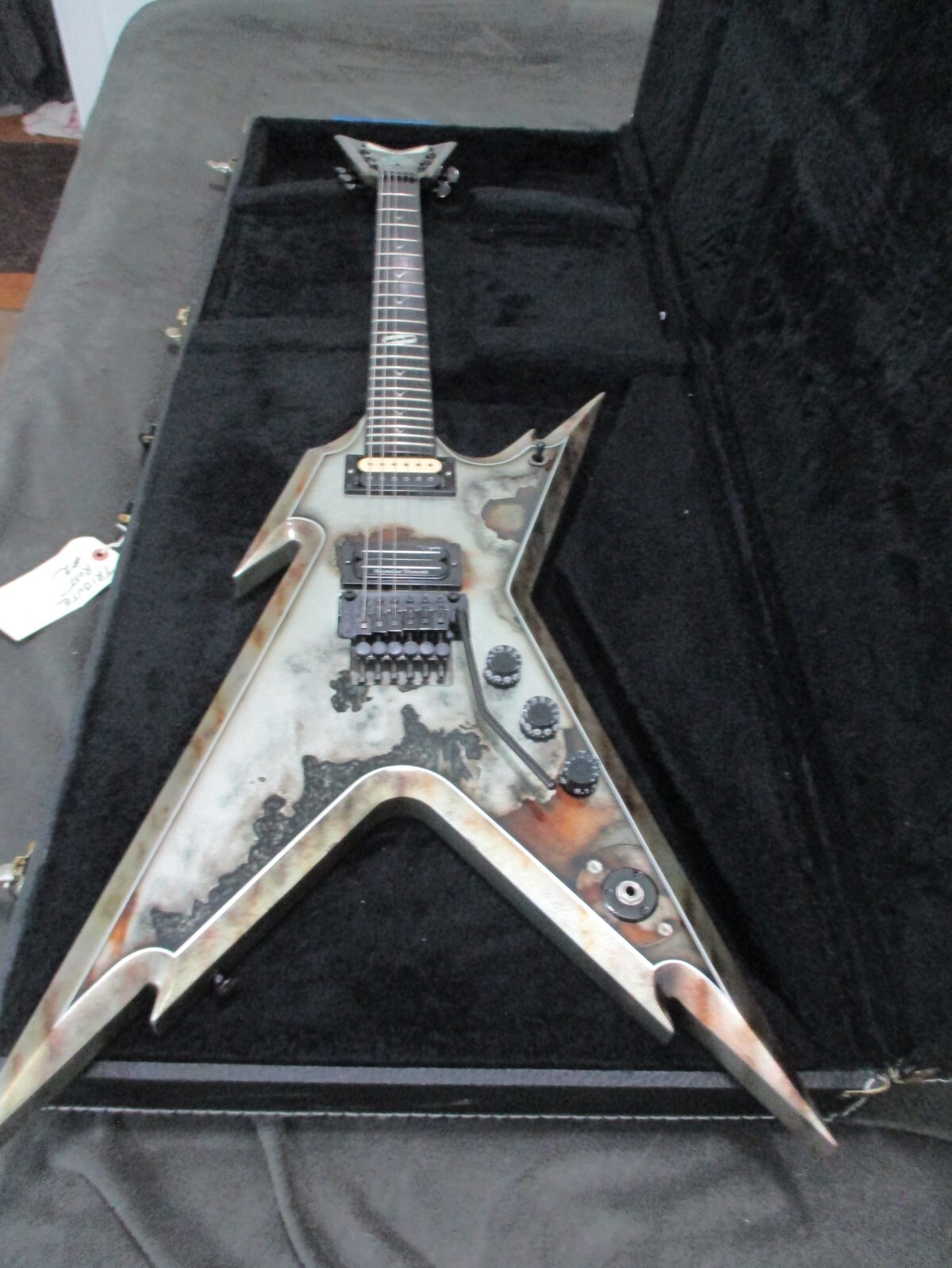 Dean USA Rust Razorback guitar from Dean’s custom shop