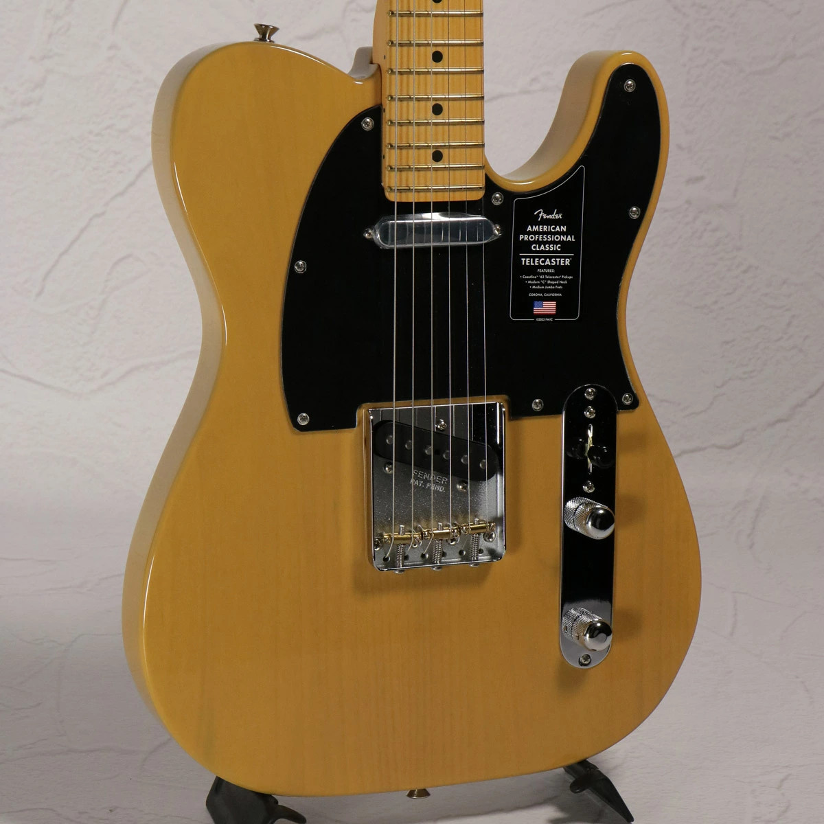 Fender American Professional Classic Telecaster M Butterscotch Blonde US25056174