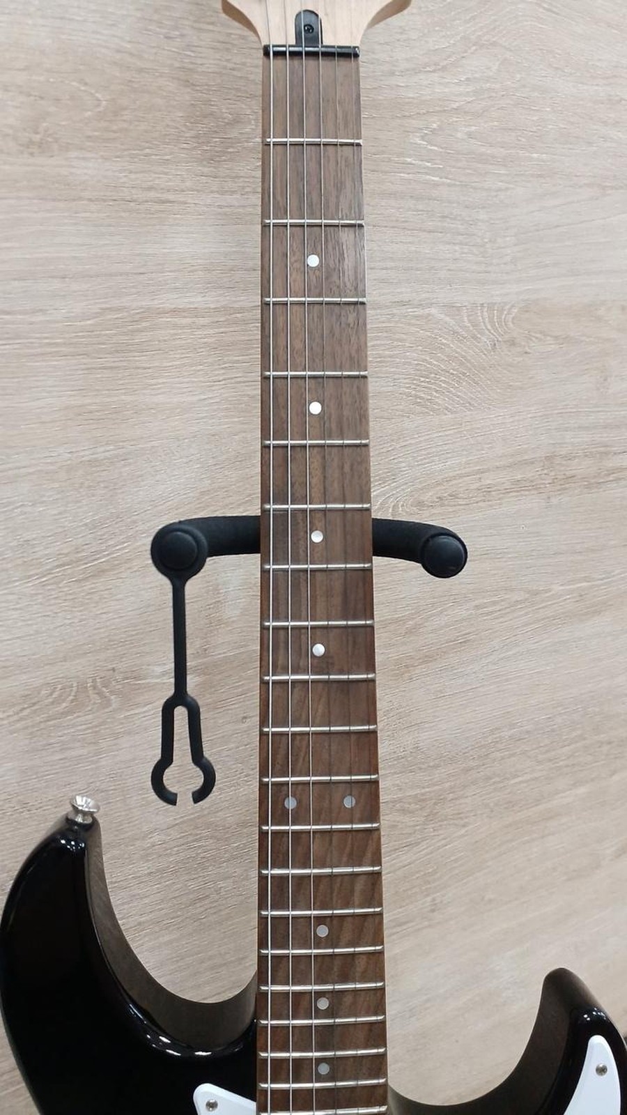 YAMAHA PAC012 Used Mahogany body Maple neck Walnut fingerboard Black w/Soft case