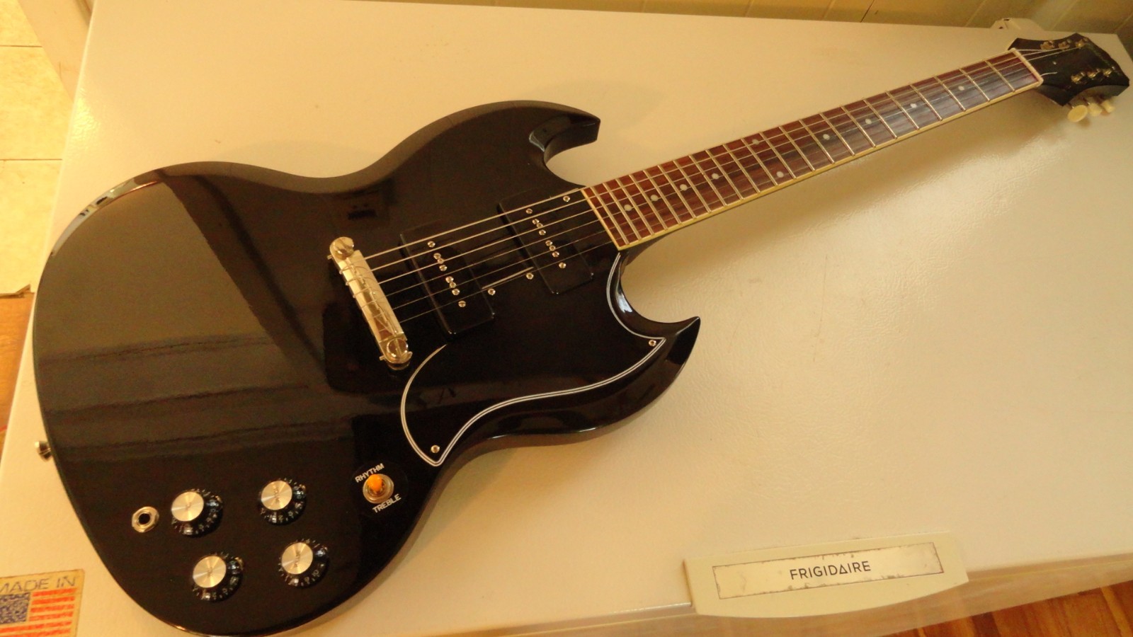 Epiphone custom shop limited editiom SG w/P90s