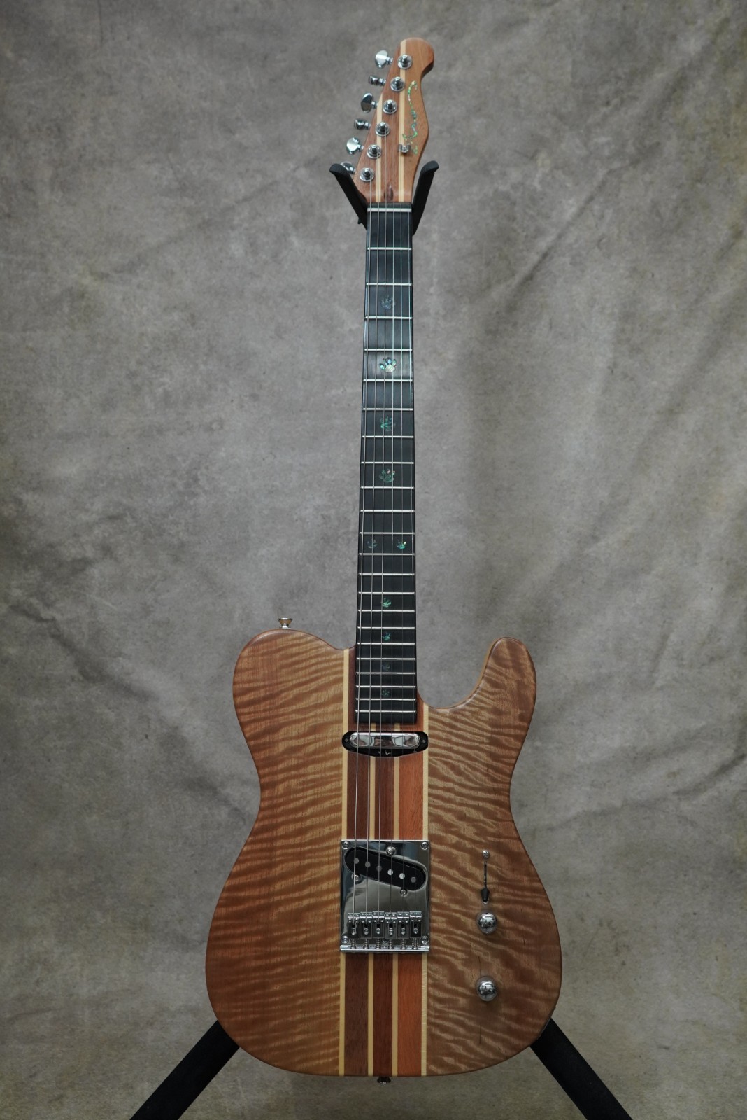 AIO TC1-Walnut Neck -through Electric Guitar – H001