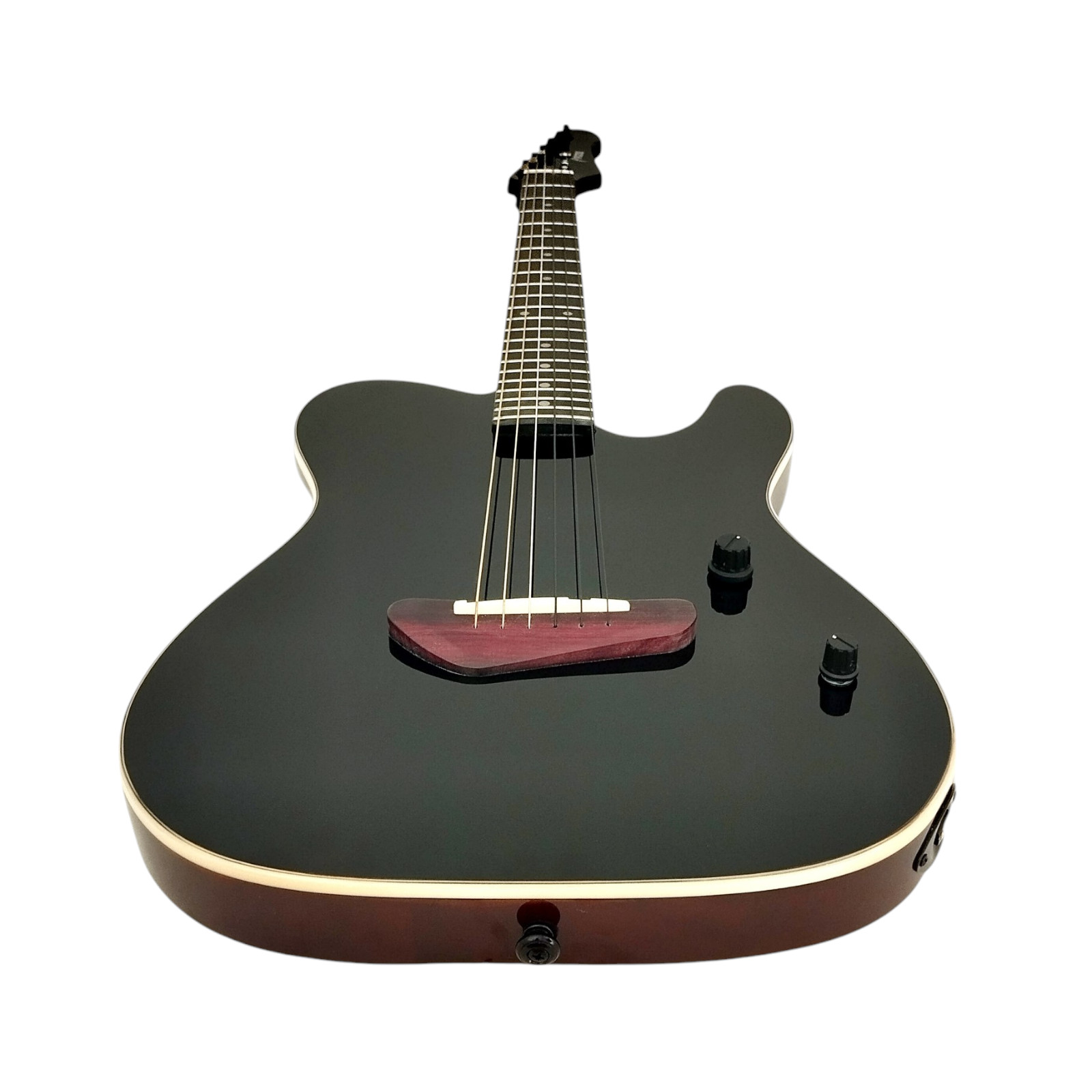 Haze Solid Body Electric Guitar,Piezo Pickups,Locking Tuner+Free Bag MRE600EQBK