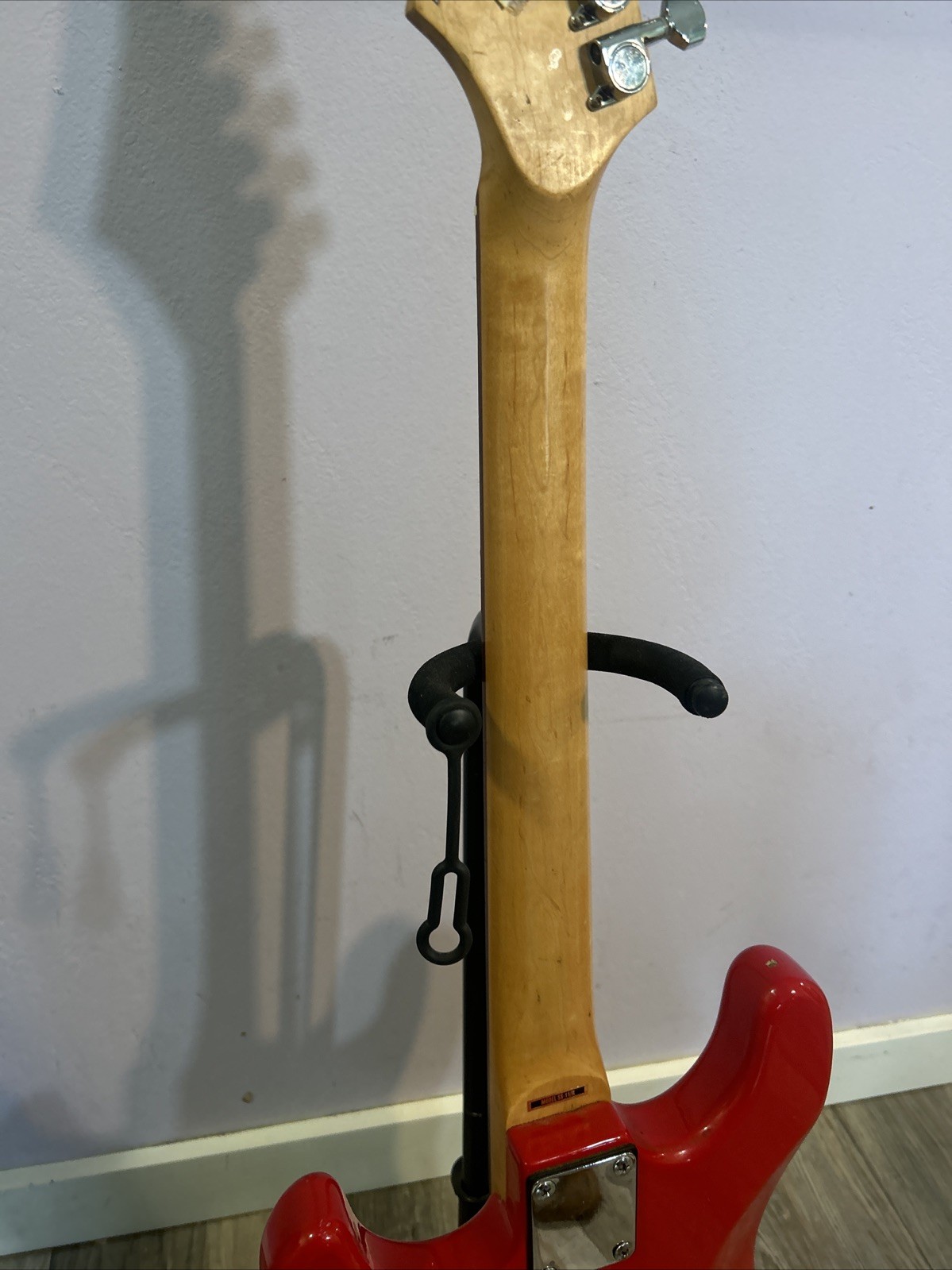 Silver tone Red & White Electric Guitar Model SS – 11/R