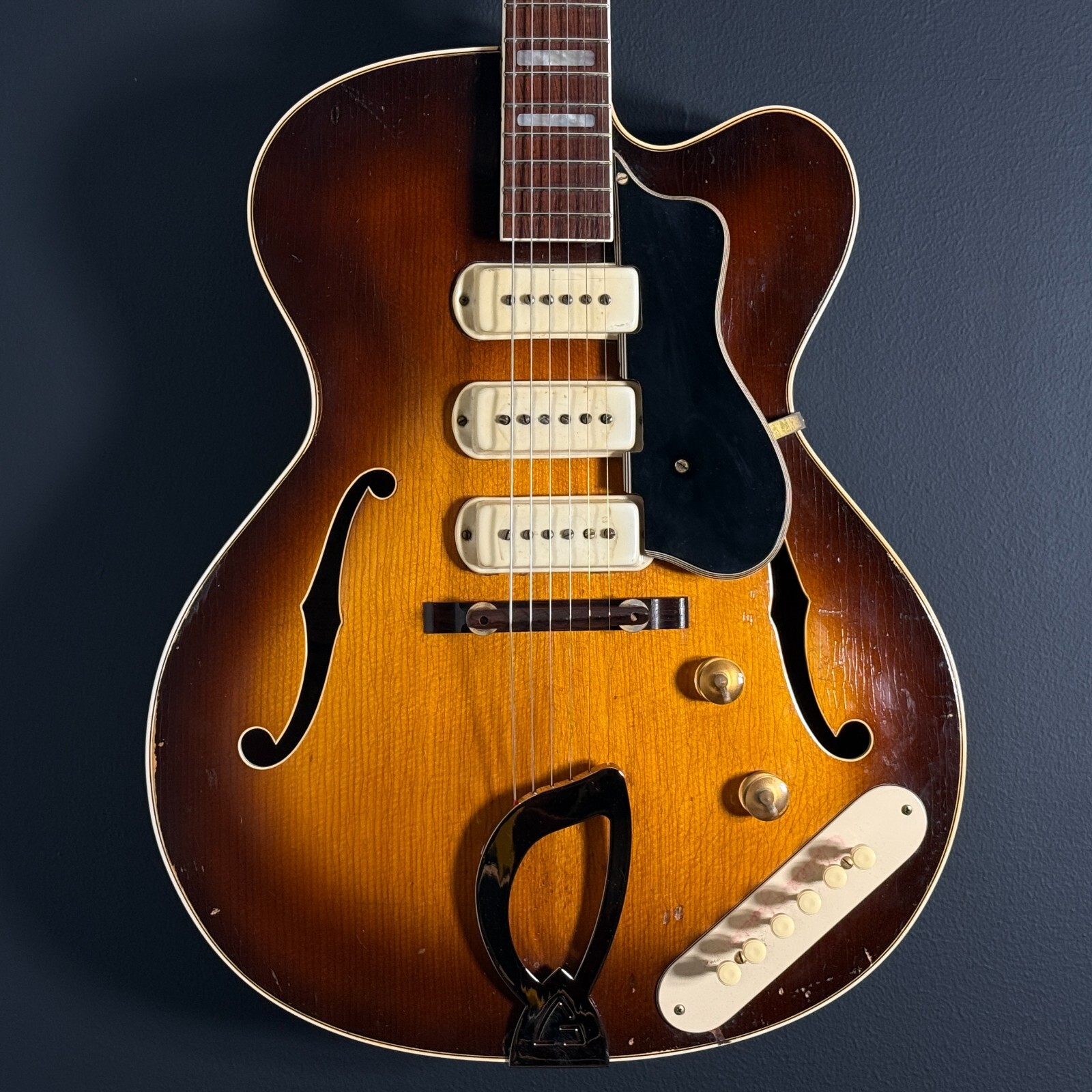 1954 Guild X-350 Stratford Electric Archtop – Very Early Example