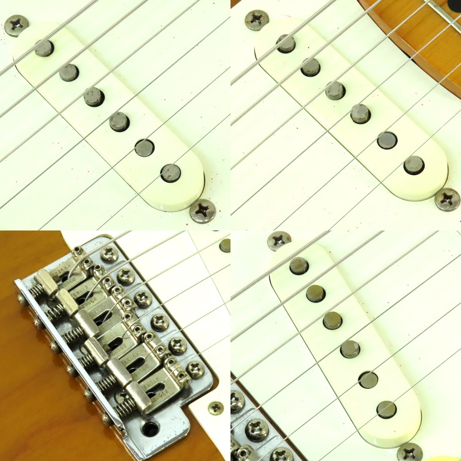 Fender Japan ST57-TX Used Alder Body Maple Neck 2-Tone Sunburst w/Soft Case