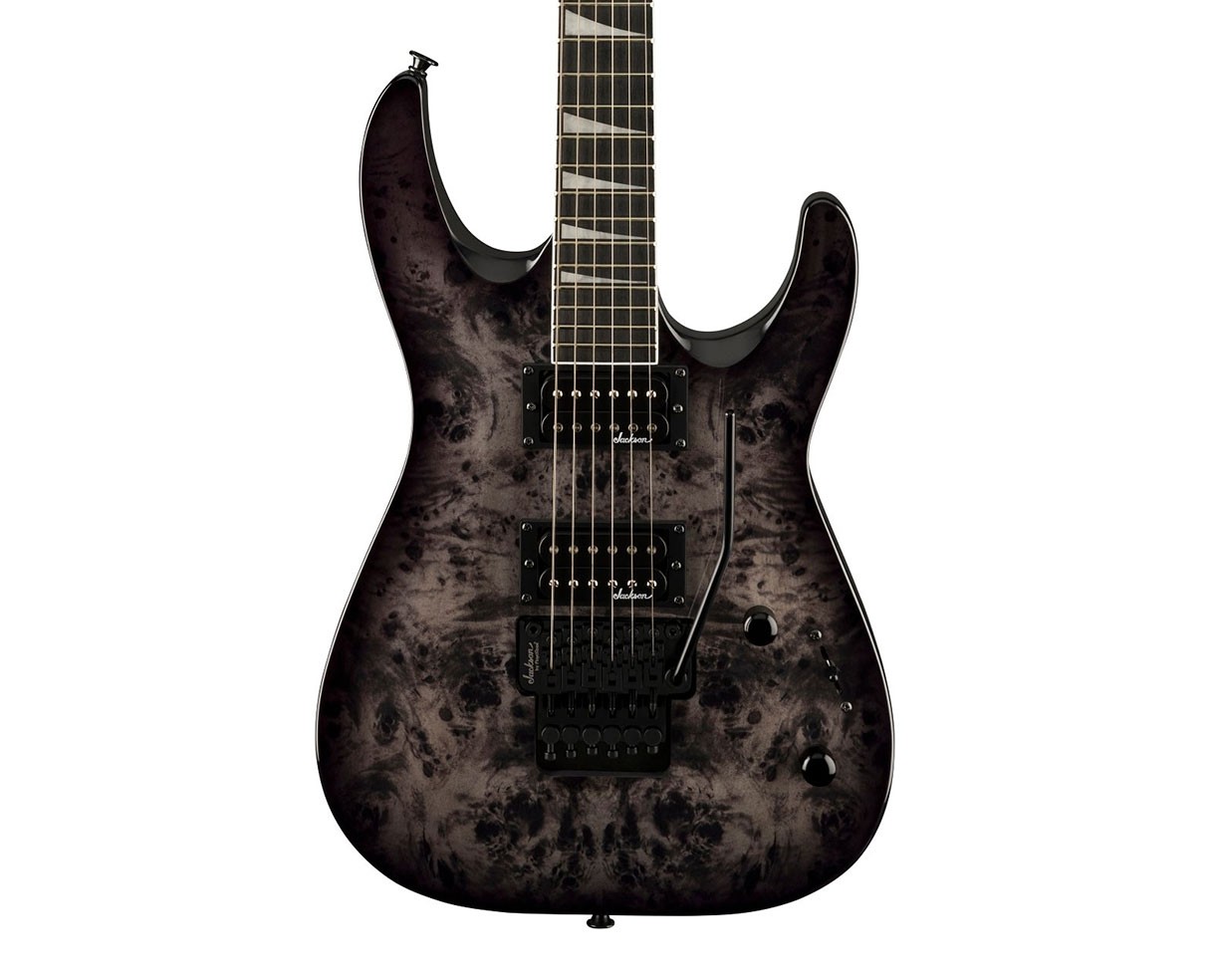 Used Jackson JS Series Dinky JS32 DKAP Electric Guitar – Trans Black Poplar