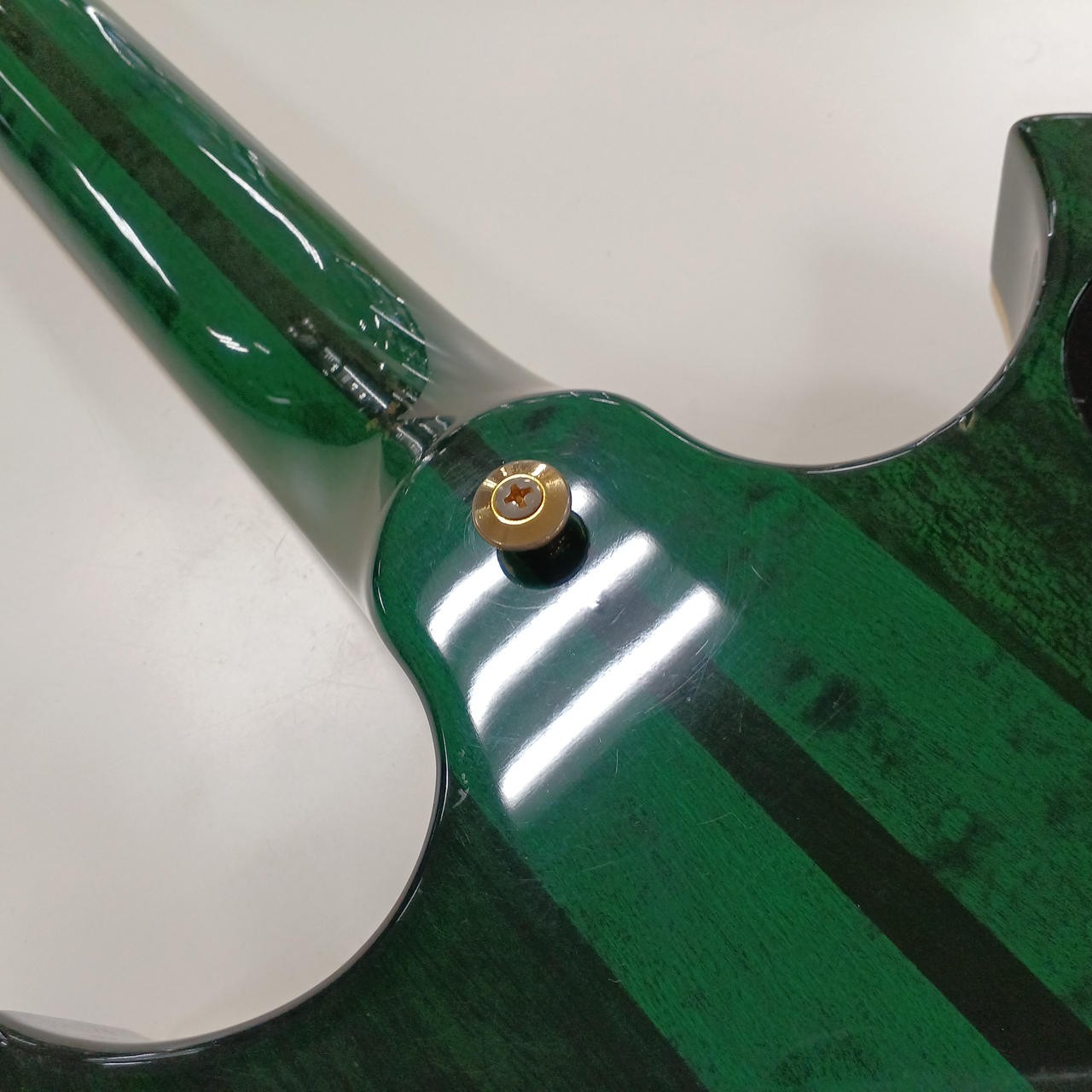 YAMAHA SG1500 Jade Green SG Type Electric Guitar Used Shipping From Japan