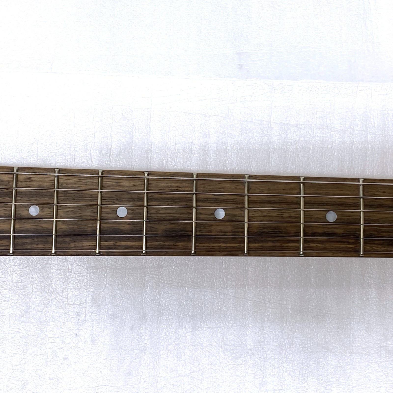 OSCAR SCHMIDT by WASHBURN ELECTRIC GUITAR BLACK BODY w/ Strap Buttons