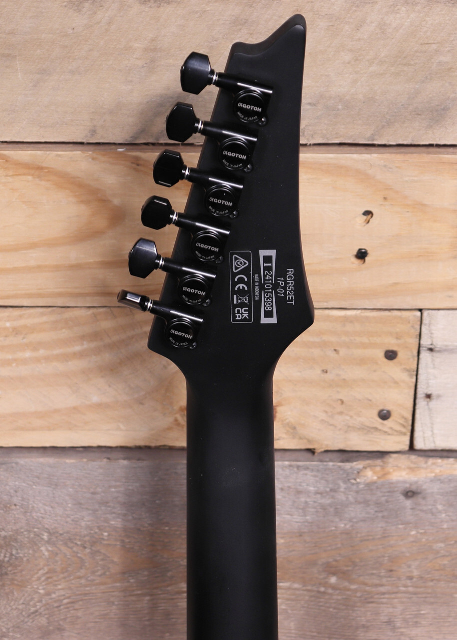 Ibanez RGR52ET Axe Design Lab Electric Guitar Black