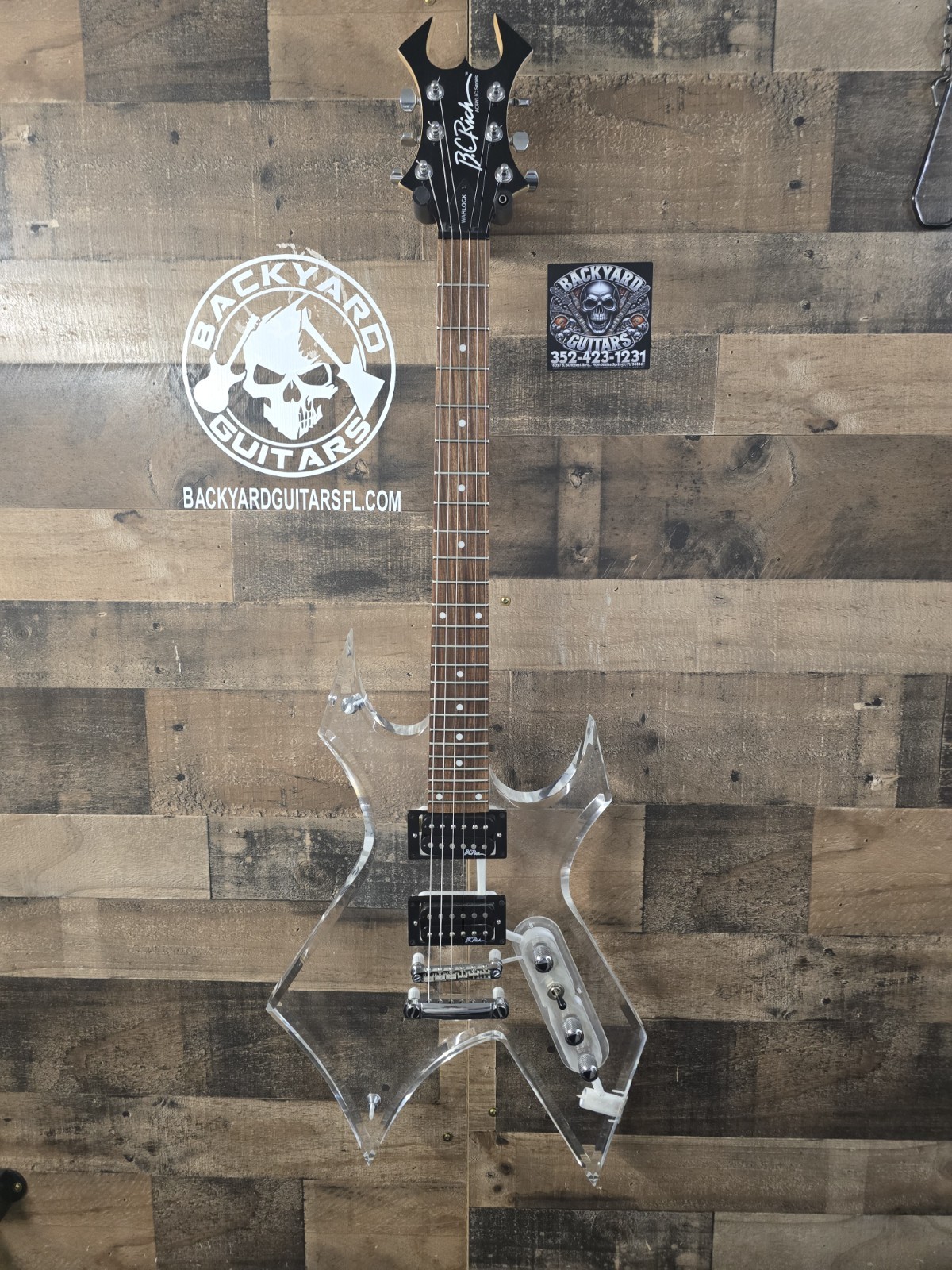 BC Rich Warlock Clear Acrylic #1