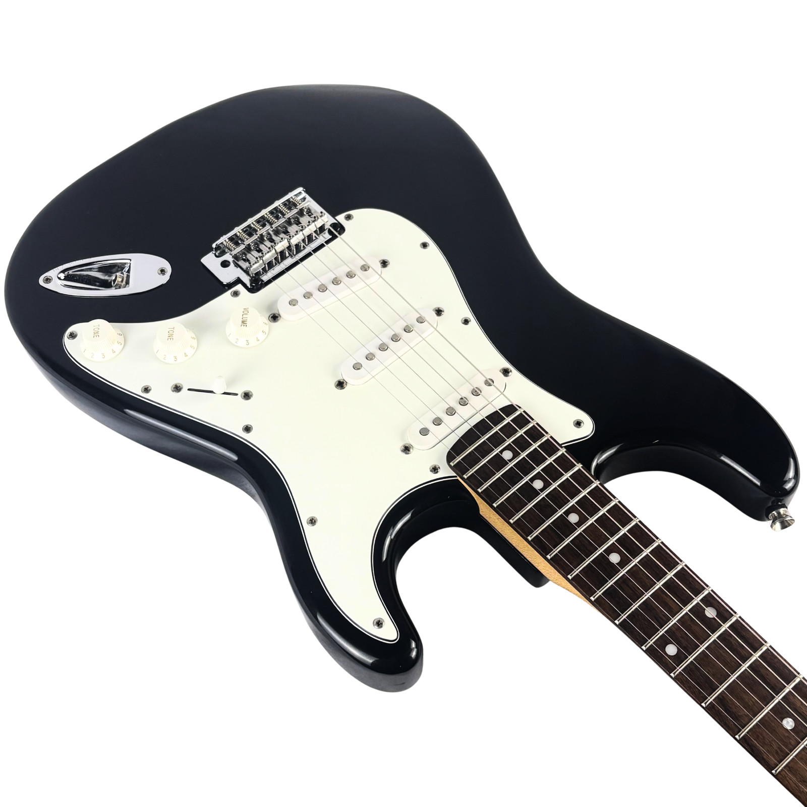 Squier by Fender Standard Stratocaster Black W/HSC (Used)