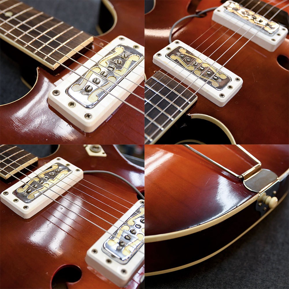 Harmony H54/1 Rocket Electric Guitar Hard Case Used