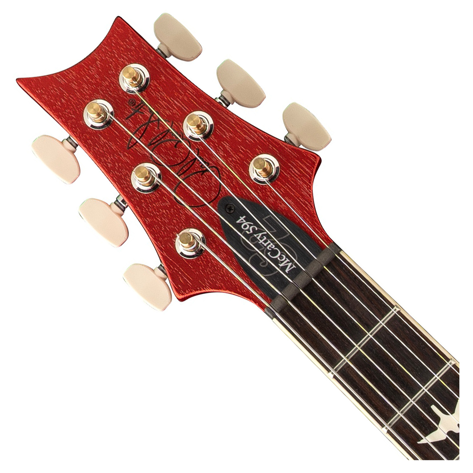 PRS S2 McCarty 594 Thinline Standard Satin Electric Guitar – Red Apple Metallic