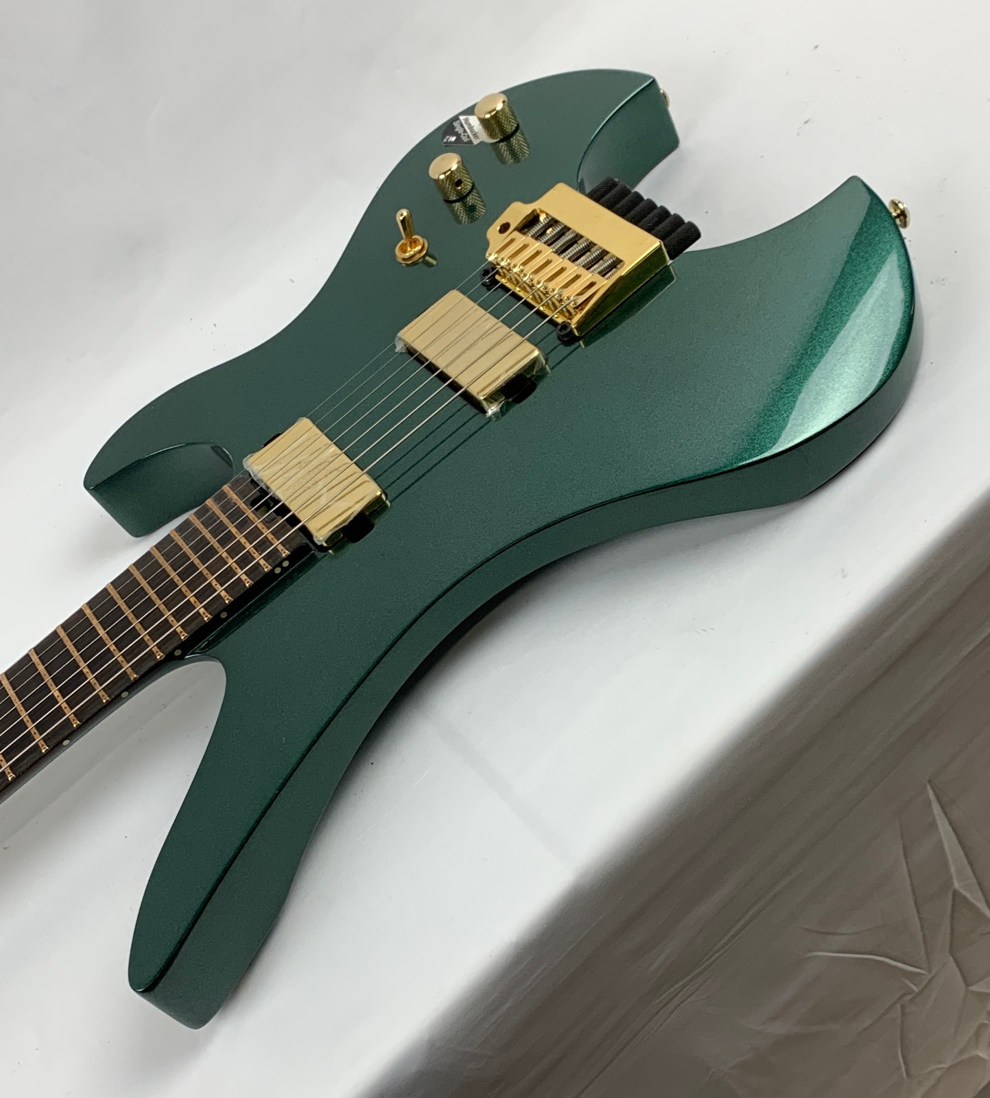 Schecter Synyster Gates Custom-7 TR Headless 7-String Oak Green Metallic B-Stock