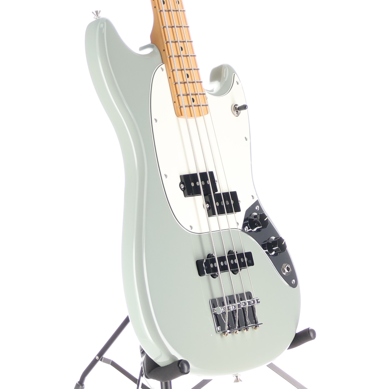 Fender Player II Mustang Bass PJ, Maple Fingerboard, Cactus Gray (A11) (60426)