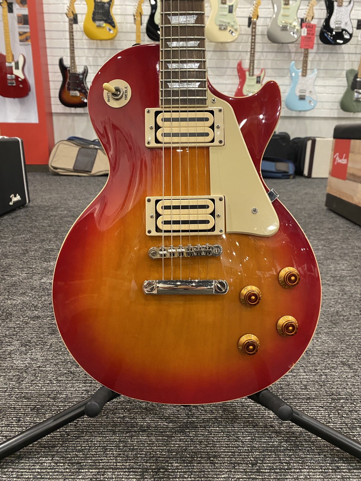 Very Good Epiphone Les Paul Standard Electric Guitar, Rosewood Fingerboard, Heri