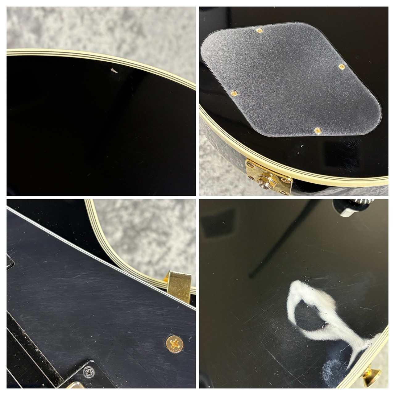 Epis Les Paul Custom Ebony (no260722)