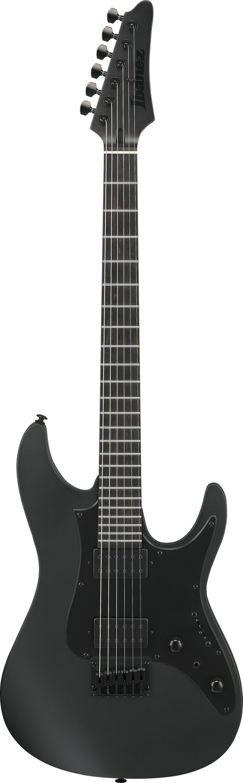 IBANEZ AZ41B1-BKF Iron Label AZ Black Flat Electric Guitar
