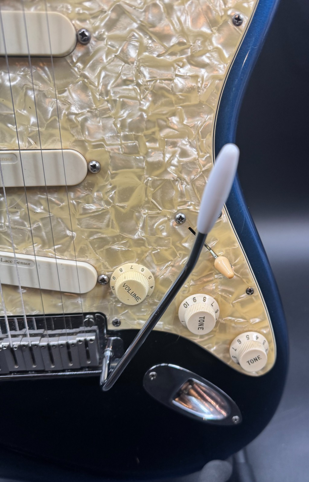 Fender American Stratocaster Navy Blue Metallic 1995 40th Anniversary w/ Case