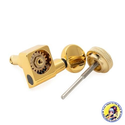 Musiclily Pro R18K Left-Handed 6 String Locking Tuners 18:1 Gear Ratio Fender
