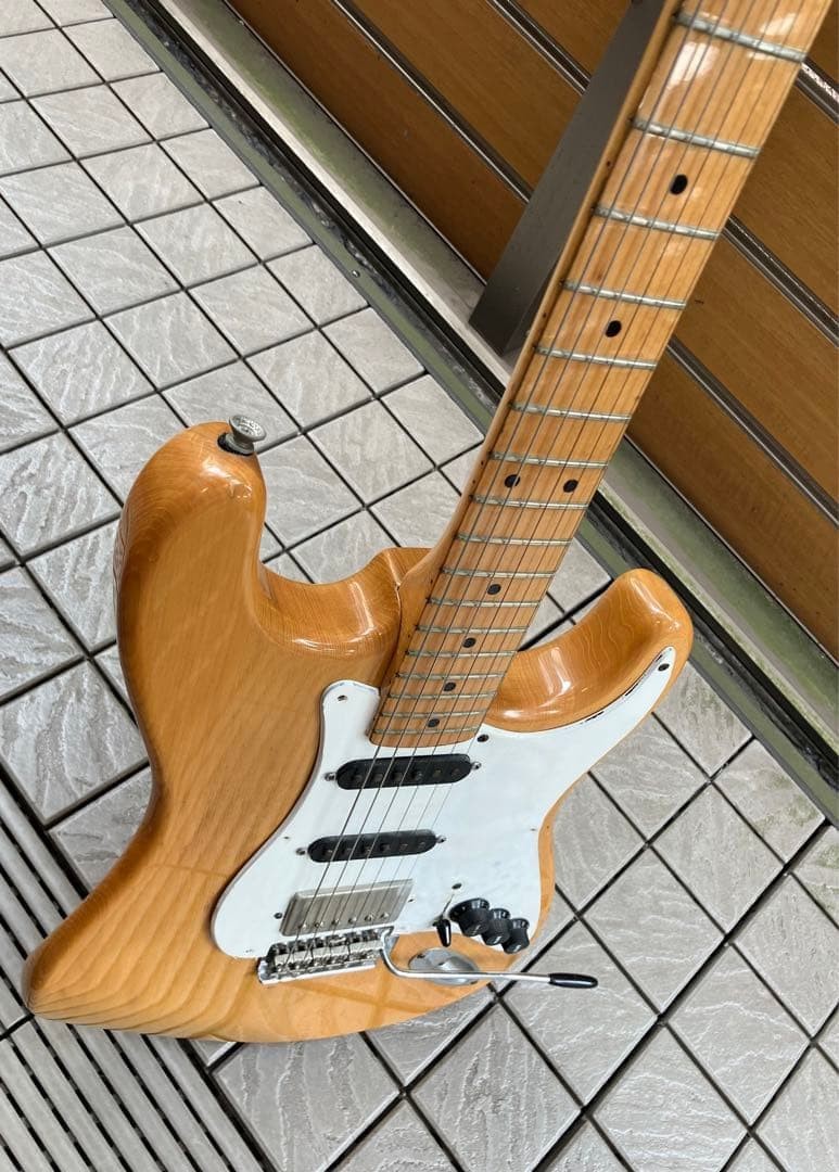 ARIA PRO II ST Type Electric Guitar SSH Large Head Ash Body Maple Neck