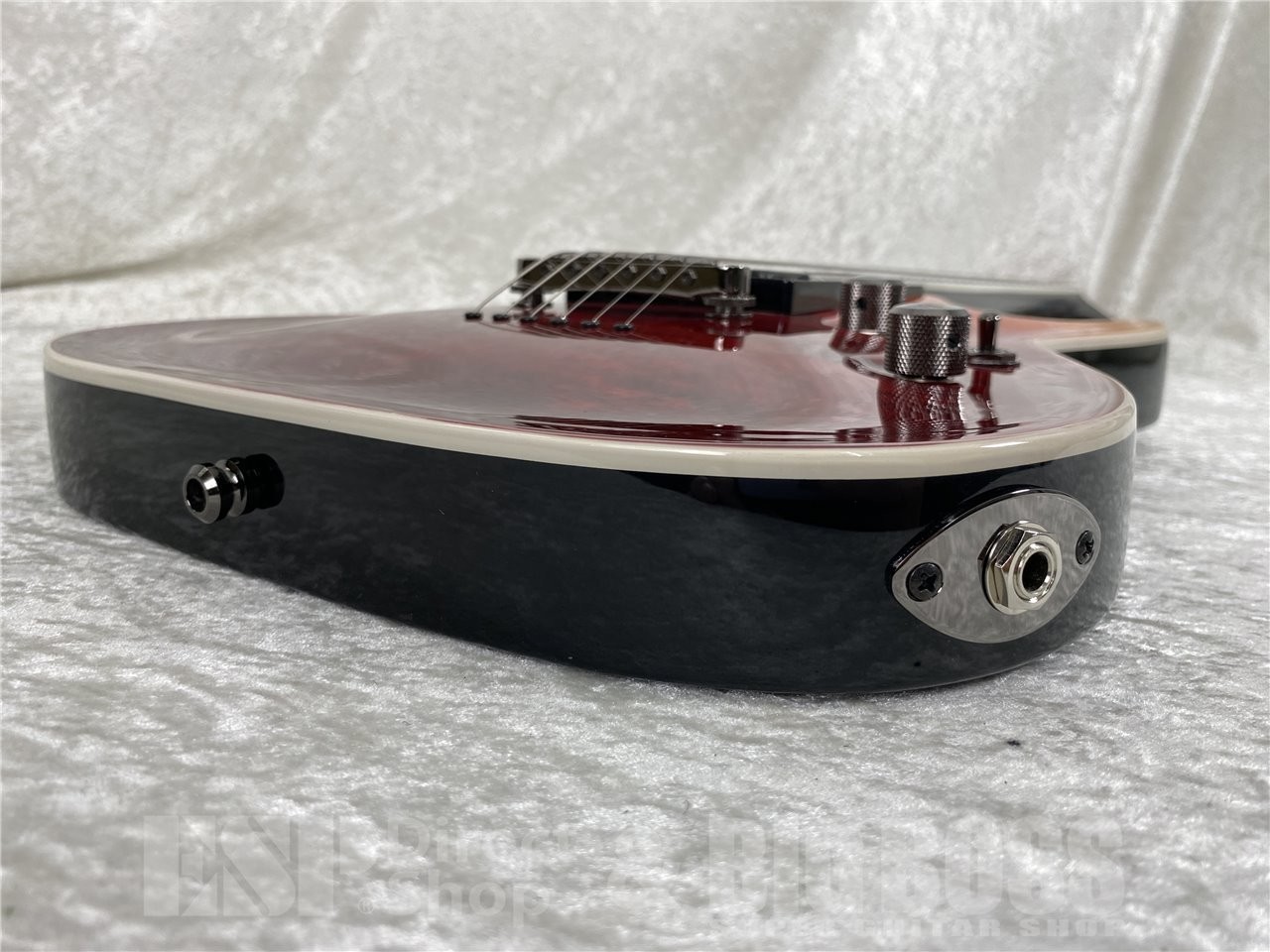 E-II Horizon NT-II Electric Guitar Tiger Eye Amber Fade Quilted Maple Ebony Fing