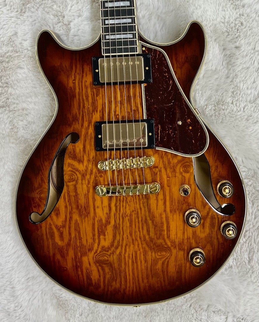 Ibanez Model AM93QAVVH Artcore Expressionist Series Hollow Electric Guitar