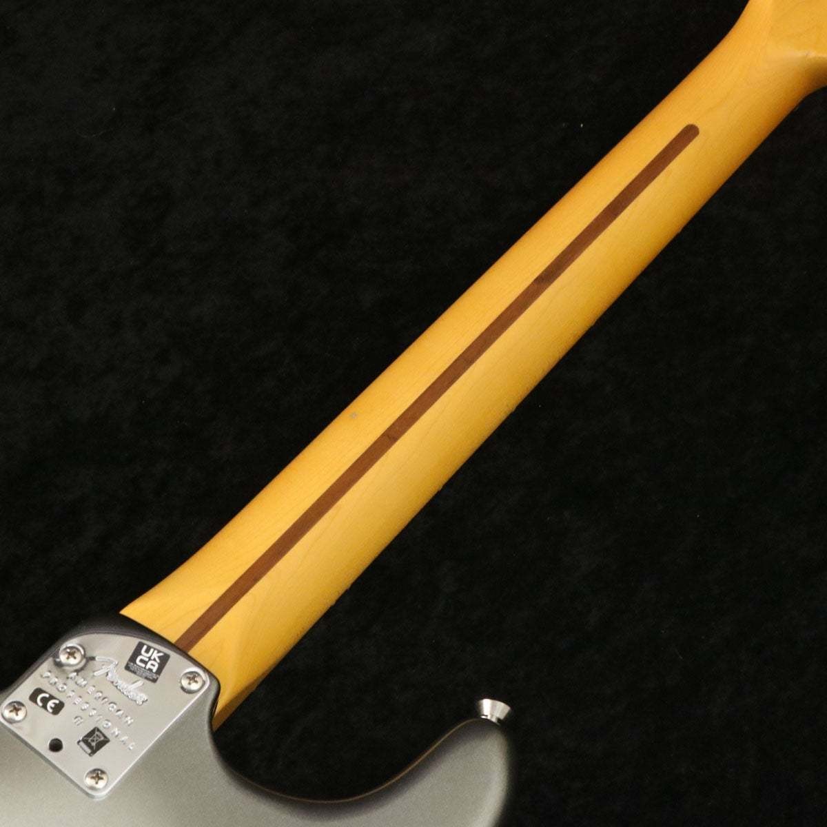 Fender American Pro II Strat HSS Rosewood FB Mercury Used with Worn Finish