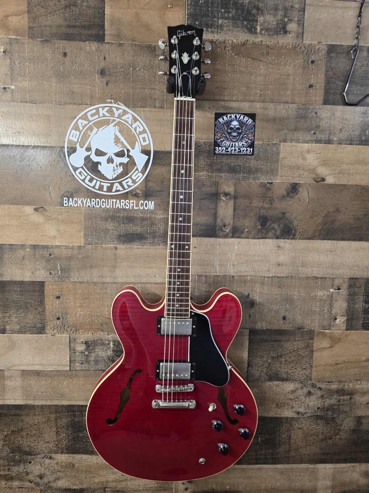 1990 Gibson ES-335 Dot Cherry Figured Top. W/ Ohsc ’60S 9.1 Lb
