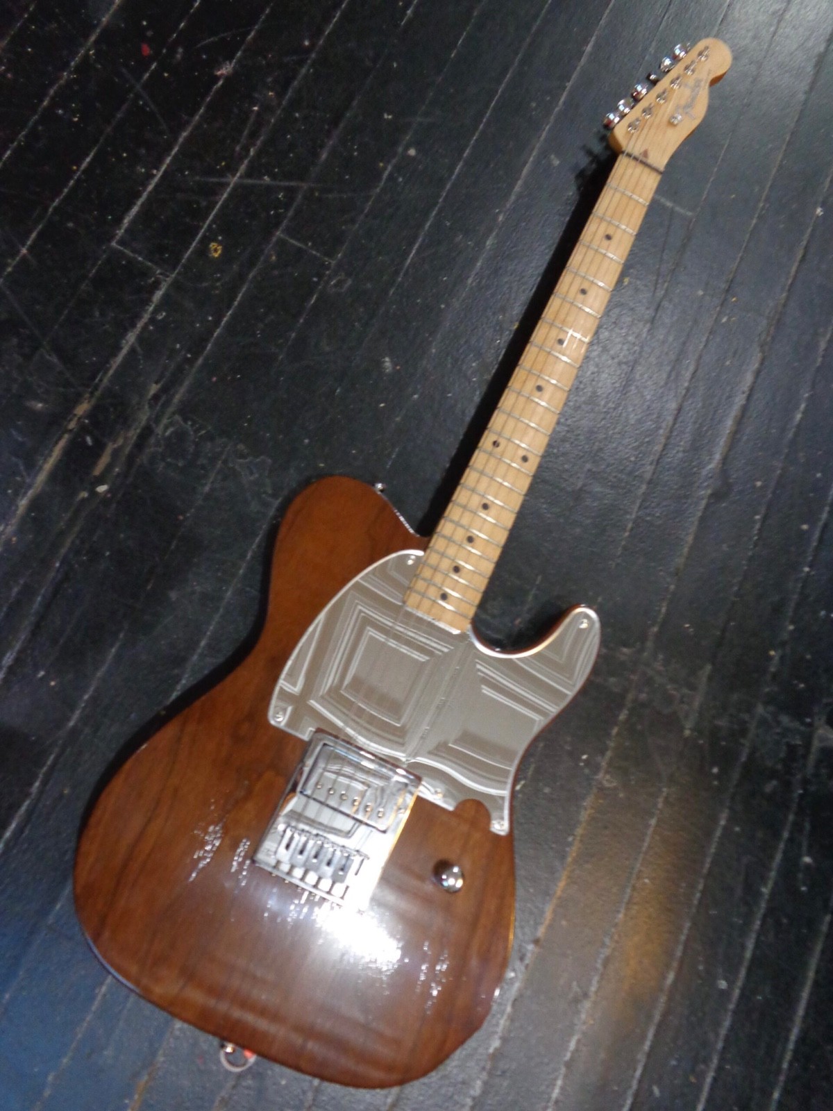 Warmoth Parts O Caster single pickup single cut electric guitar