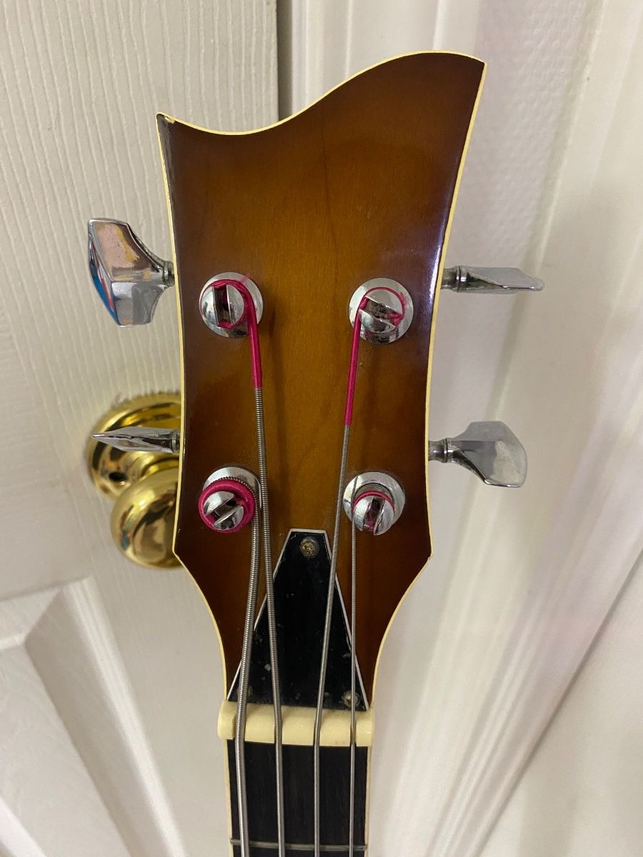 Japan Vintage Set Neck Bizarre Beatles Violin Bass Guitar