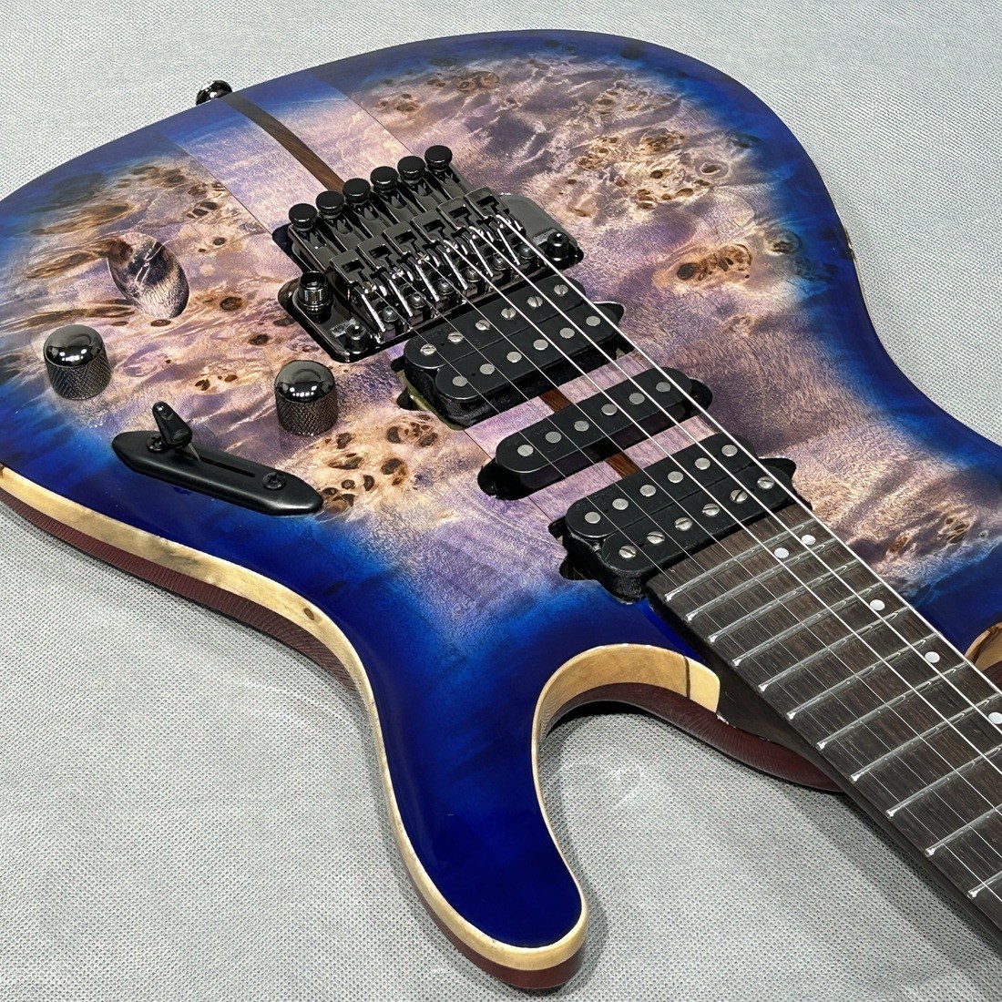 Ibanez S1070Pbz-Clb Cerulean Blue Burst Approx. 3.3Kg Premium Series Safe delive