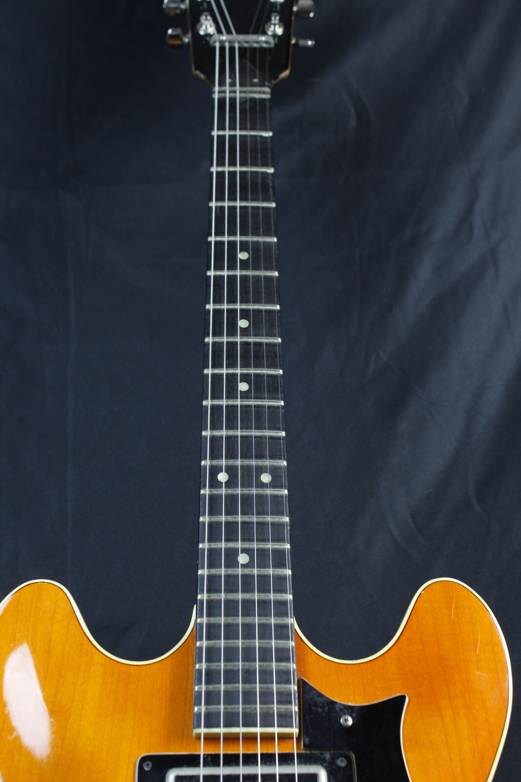 Framus Caravelle 5/117-52 60´s Orange Hollow-Body Guitar Made in Germany w/HSC