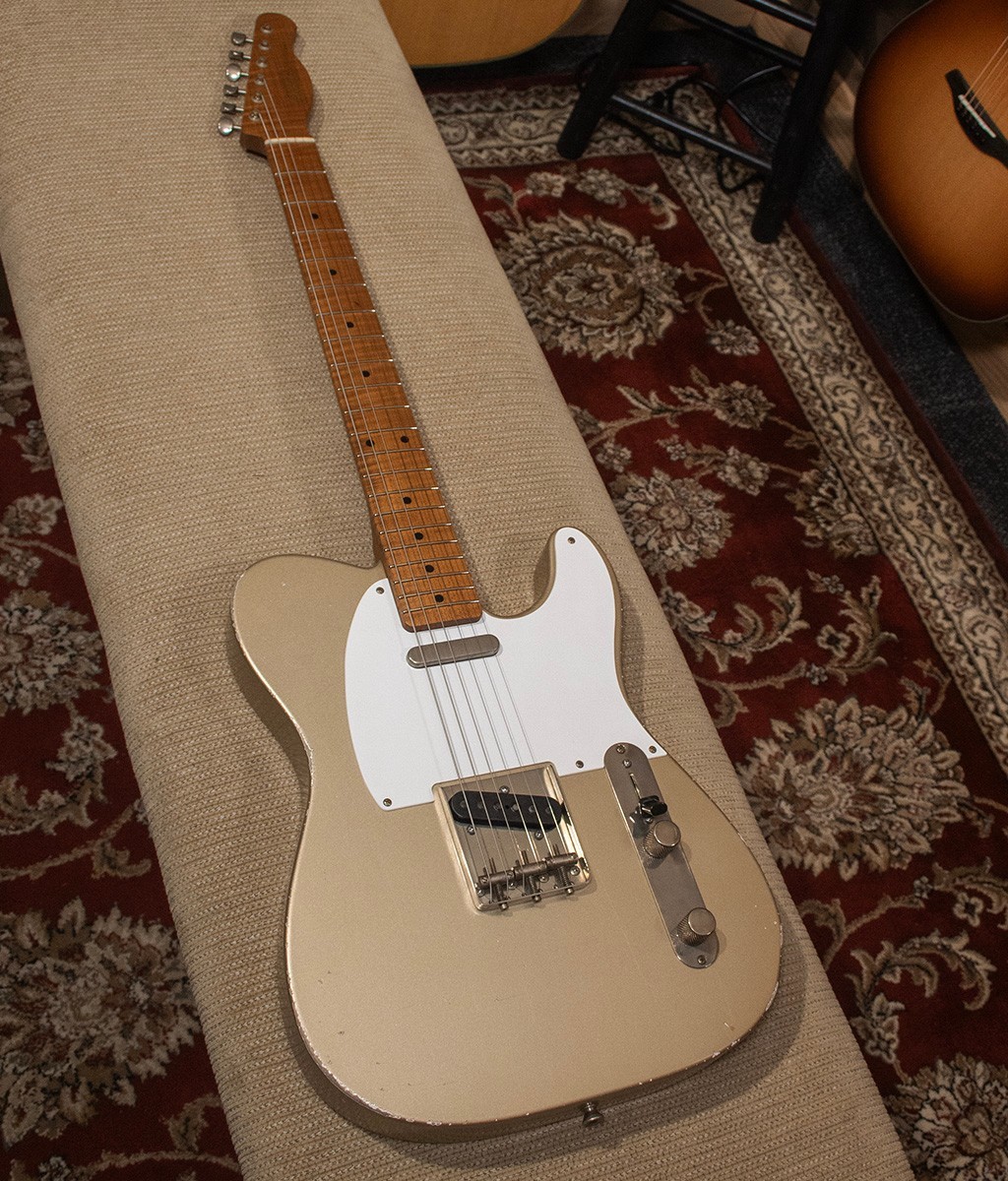 Xotic XTC-1 Shoreline Gold Electric Guitar – Medium Aging
