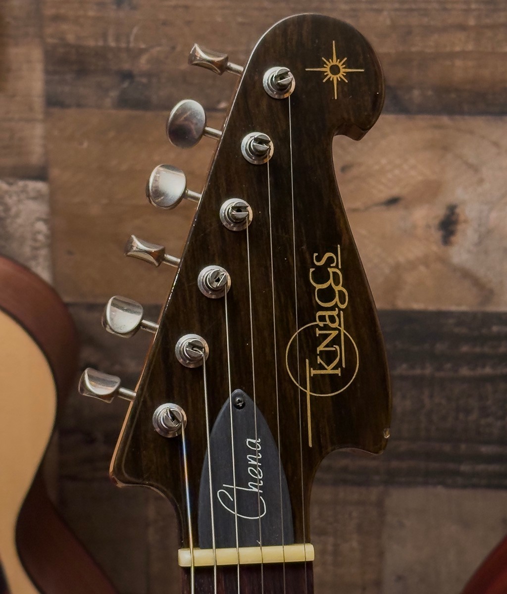 Knaggs Chena SVHS Old Violin Semi-Hollow Electric Guitar – with Hard Case