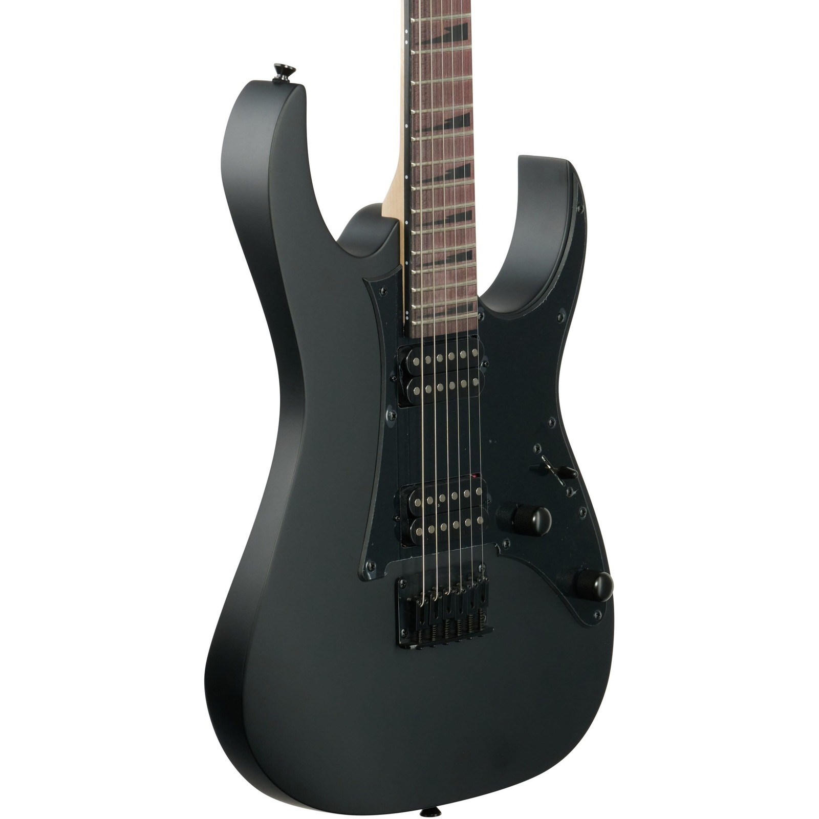 Ibanez GRGR131DX Gio Electric Guitar, Purpleheart Fingerboard, Black Flat