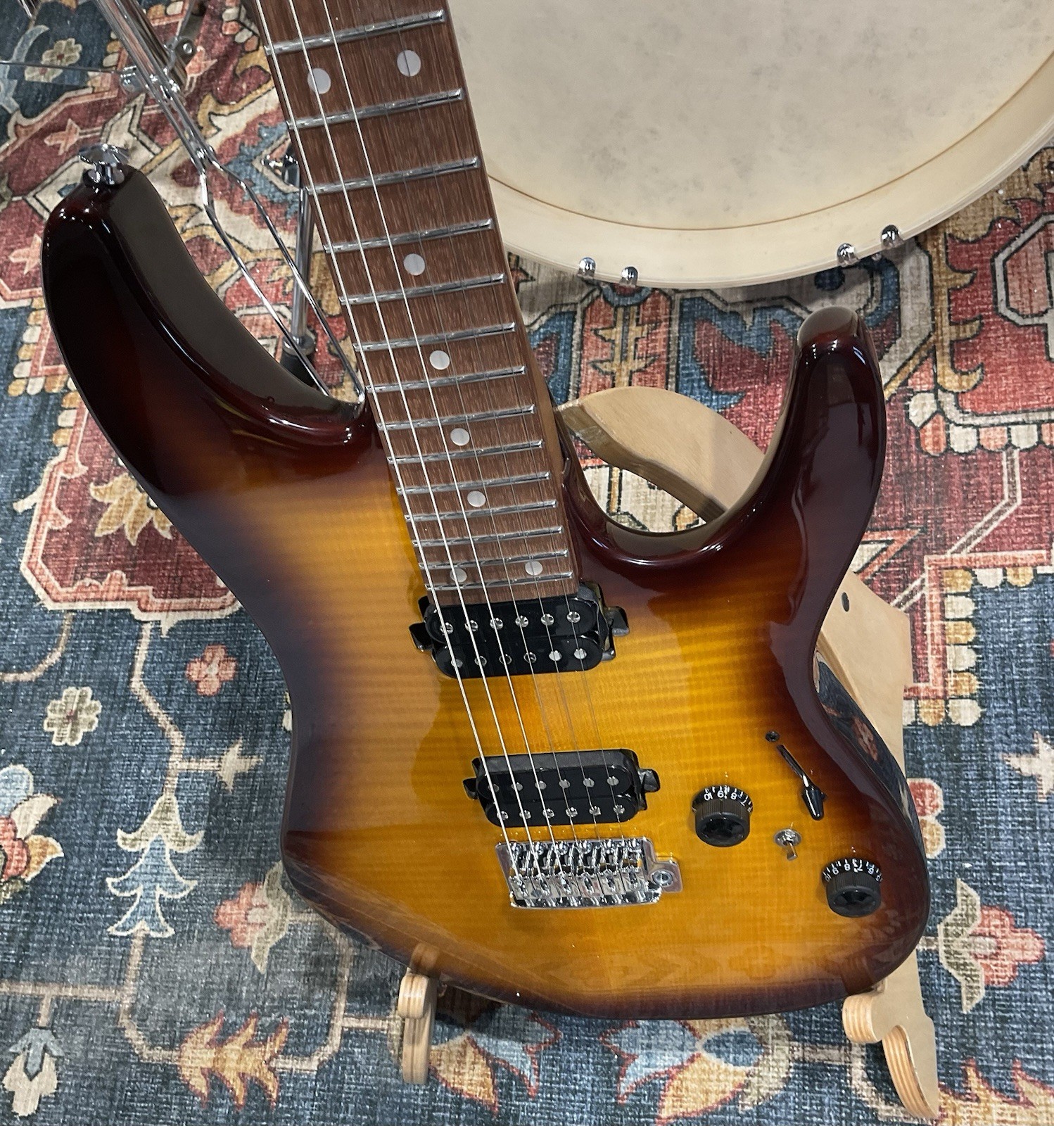 Ibanez Standard AZ24S1F Electric Guitar – Violin Sunburst