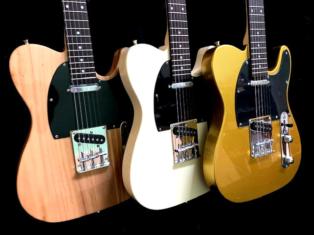 PICK 1 – NEW TELE STYLE 6 STRING SLAB BODY ELECTRIC GUITAR LIGHTWEIGHT 3 COLORS