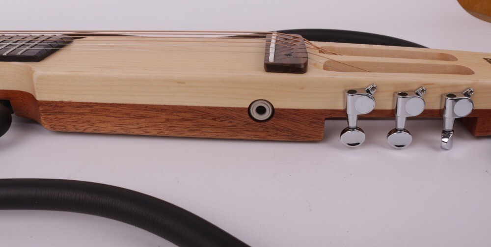 Left Hand Built in effect Headless electric acoustic guitar silent travel