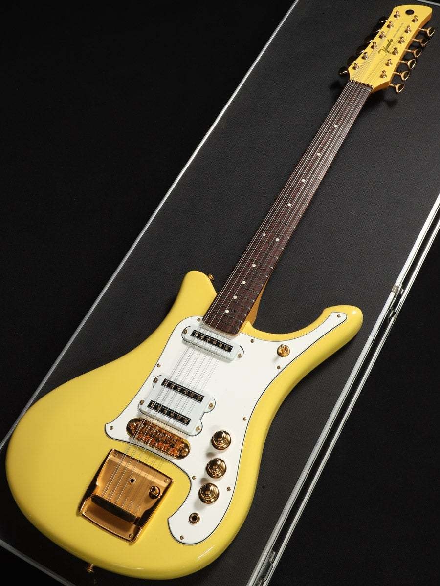 YAMAHA SG-12AS Vintage Yellow 12-string 4.00kg SN.R335 1996 Electric Guitar