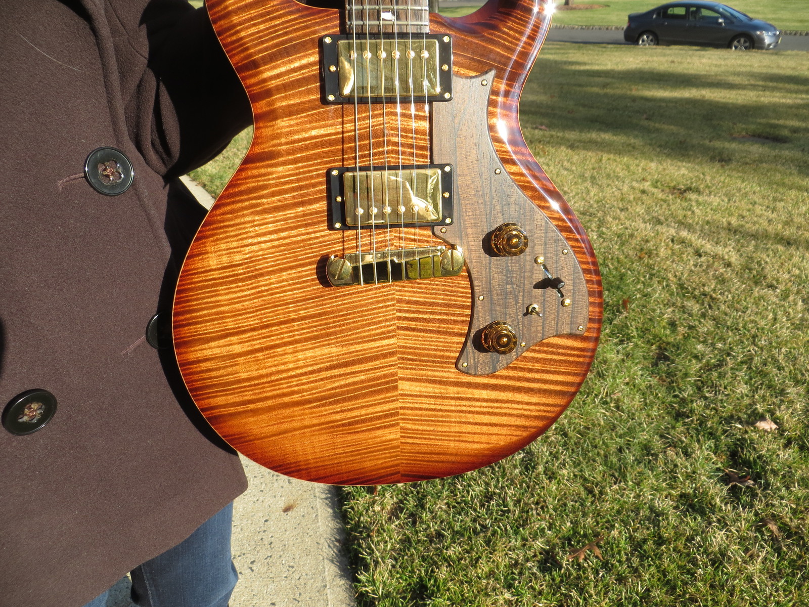 Prs Private Stock Rare Mira Copperhead Smoked Burst Ziracote Fretboard 2009