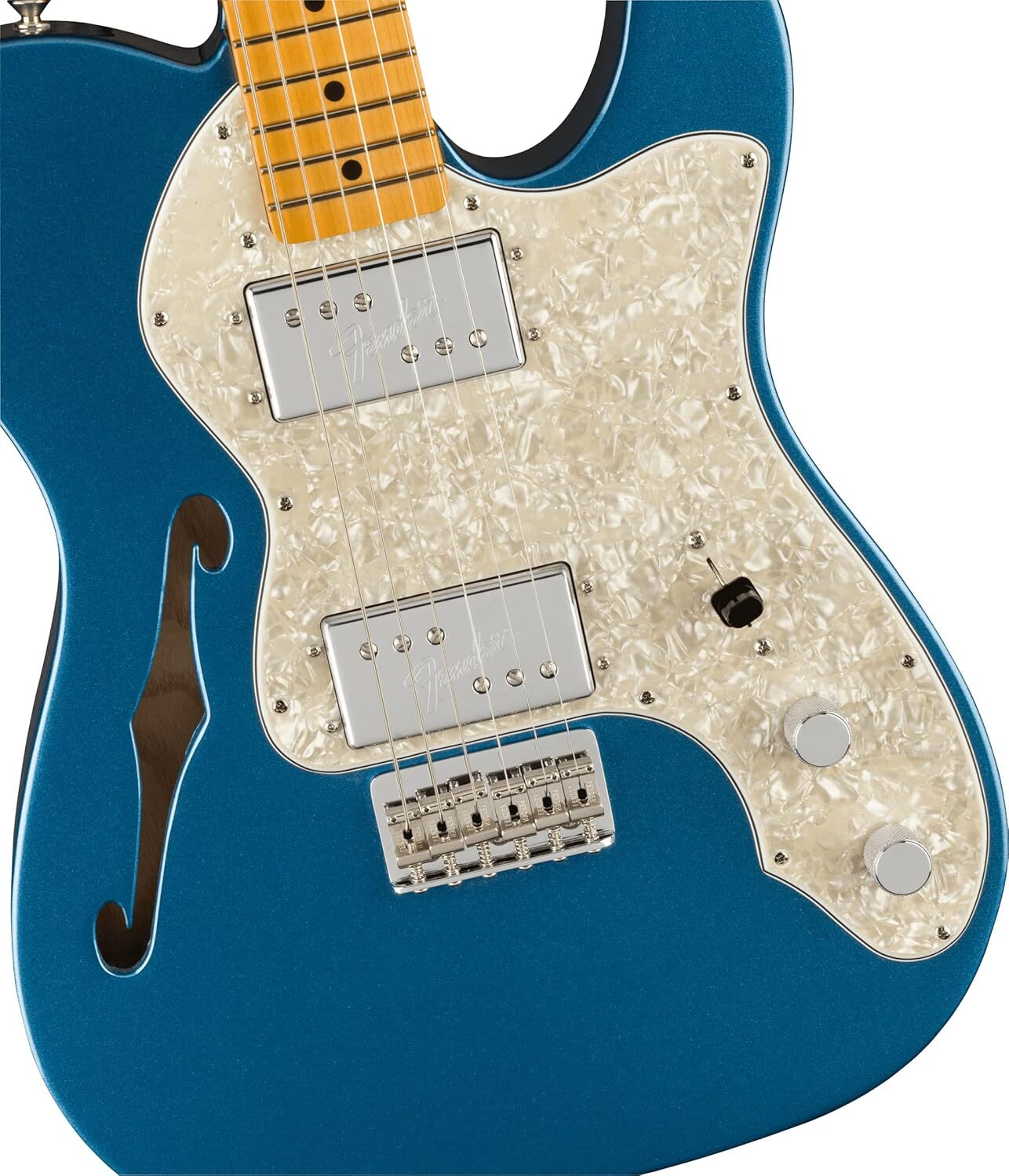 Fender American Vintage II 1972 Telecaster Thinline Maple Lake Placid Blue