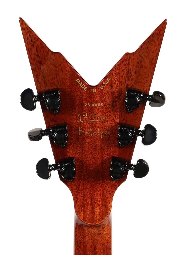Dean USA Razorback V Floyd Flame Top Prototype Electric Guitar 1/1