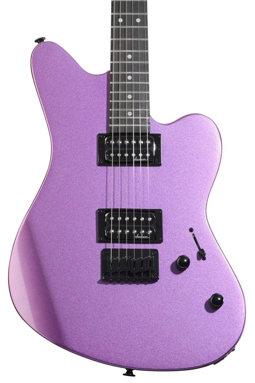 Jackson JS22 Surfcaster HT Electric Guitar – Metallic Purple, Sweetwater