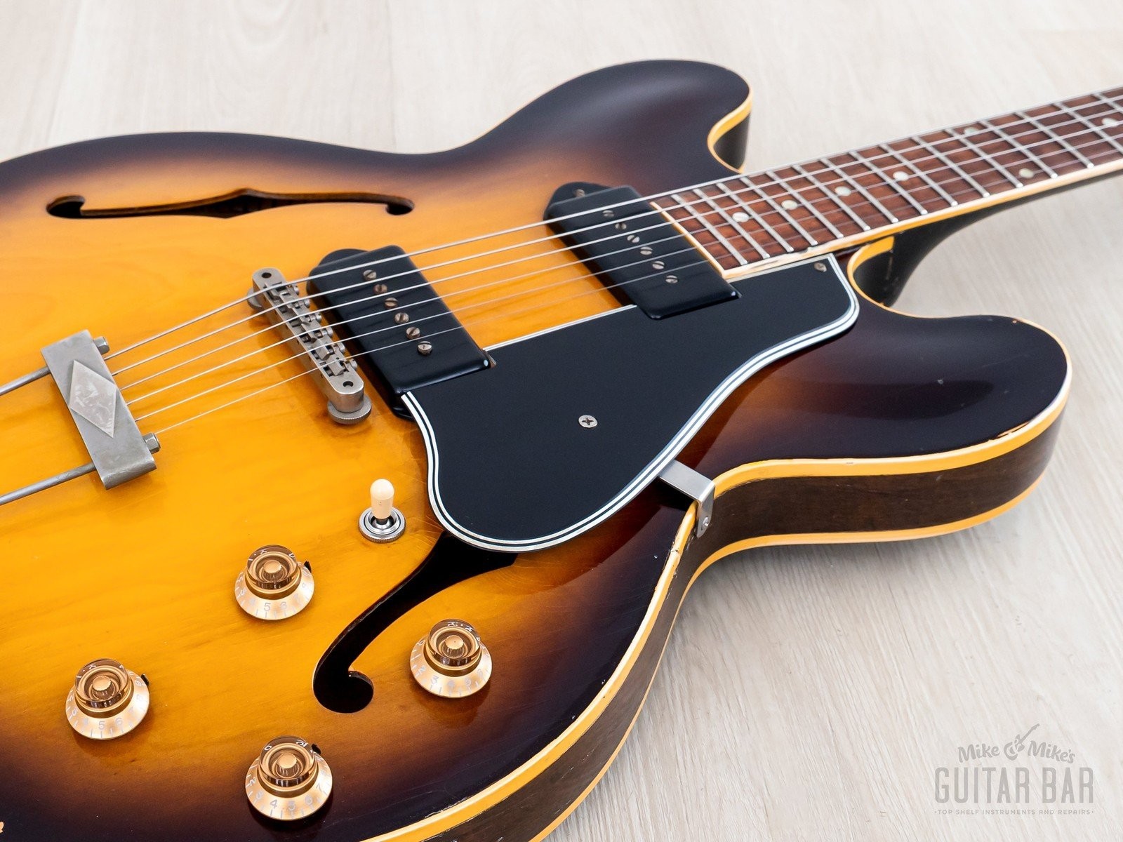 1959 Gibson ES-330 Vintage Hollowbody Guitar Sunburst, One Family Owned w/ Case