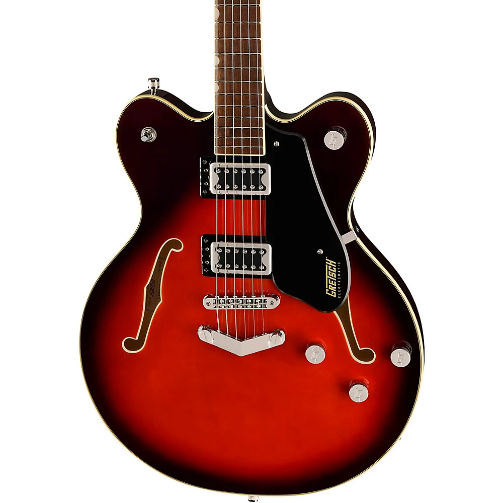 Gretsch G5622 Electromatic Center Block DoubleCut With VStoptail Claret Burst