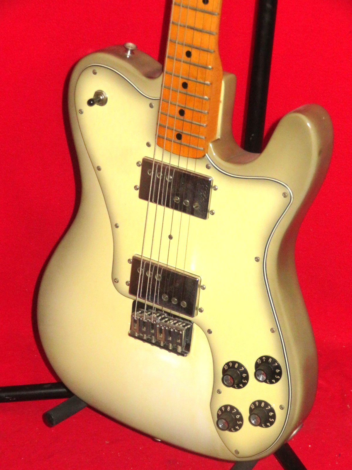 Fender 1974 Antigua Telecaster Deluxe Guitar w/ Case